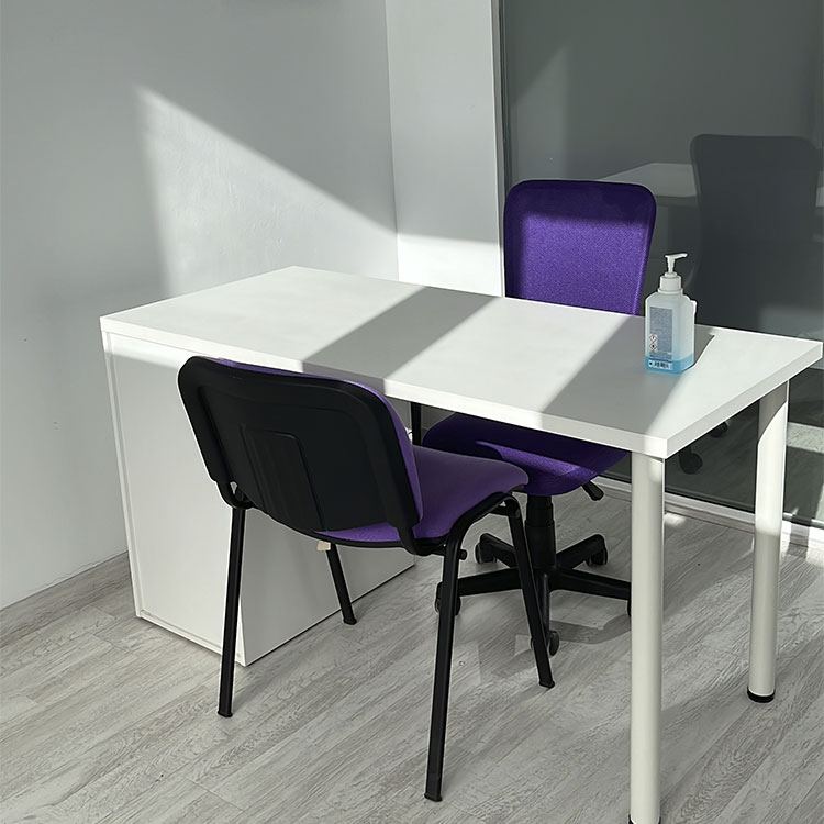 imagen recepción del centro de salud catalunya